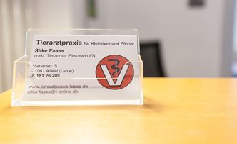 Tierarztpraxis Alfeld Frau Faass Praxisbild