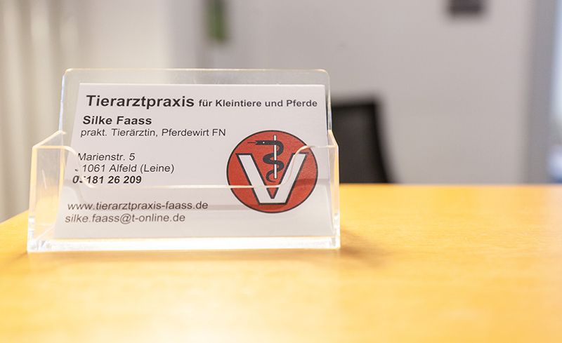 Tierarztpraxis Alfeld Frau Faass Praxisbild
