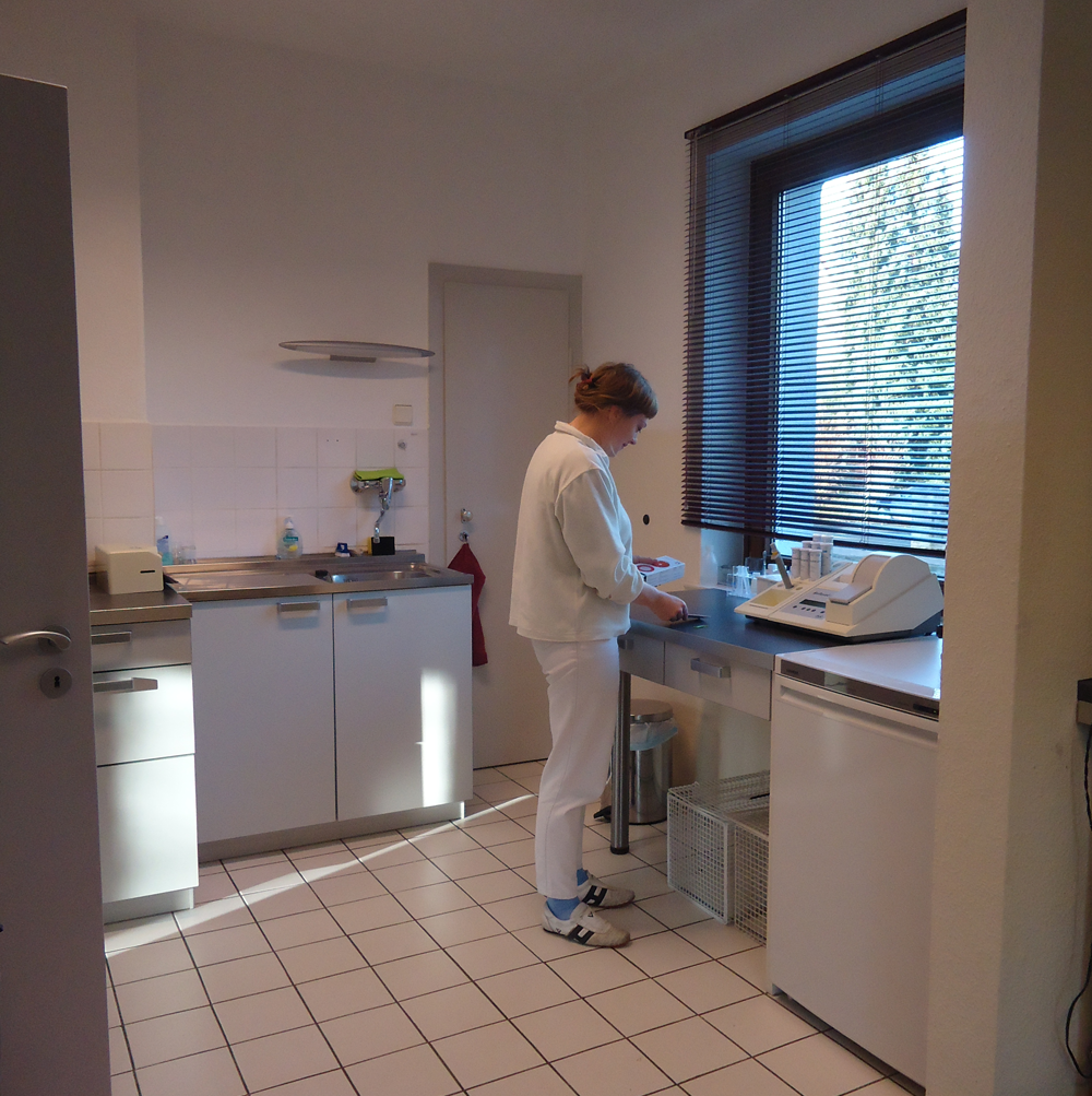 Tierarztpraxis Alfeld Frau Faass Praxisbild
